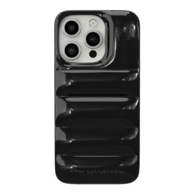 ＜Urban Sophistication (Women)＞スマートフォンケース　ＴＨＥ　ＰＵＦＦＥＲ　ＣＡＳＥ／ＢＬＡＣＫ　ＭＡＮＨＡＴＴＡＮ　２１０１６４３５６７